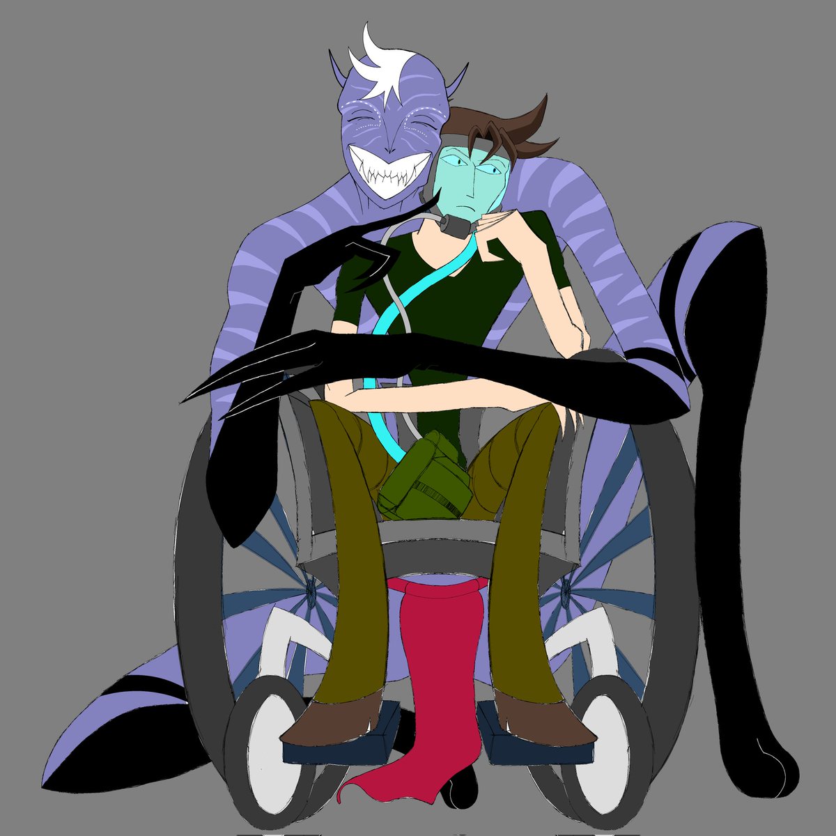 PuppyBrown12345's tweet photo. More from my favourite partner: #StaticMoth
#HazbineHotel #HazbineHotelFanart #VoxVal #Pansexual #Bisexual #HazbineHotel
#HazbineHotelPride
#HazbineHotelVox
#HazbinhotelValentino https://t.co/5TXYXBNmUd