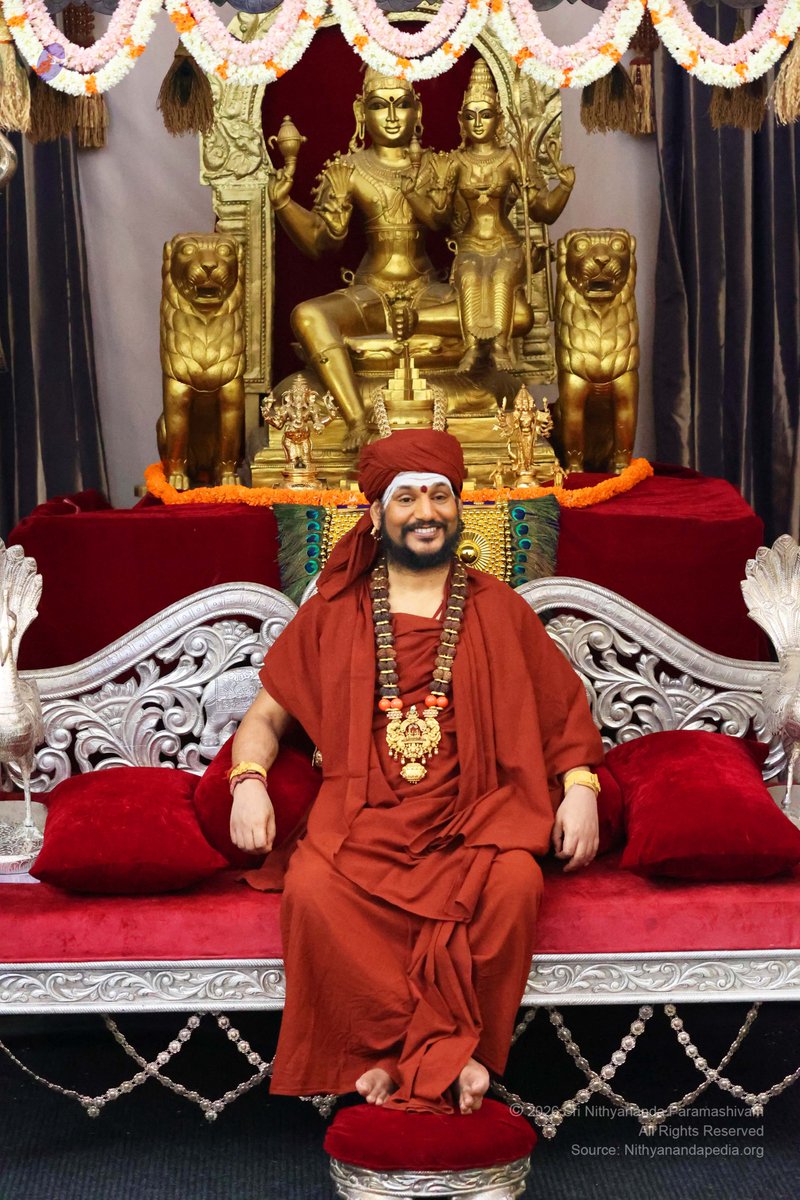 SriNithyananda's tweet photo. Rooted in the timeless vow of Bhagavan Sri Rama—Abhayam Sarvabhūtebhyo ("Fearlessness for All Beings")—THE SPH Bhagavan Sri Nithyananda Paramashivam revives one of the highest humanitarian principles of Sanatana Hindu Dharma by opening the doors of KAILASA to all who seek refuge, dignity, protection, and spiritual freedom. 🕉️

Applications for Abhayam Sarvabhūtebhyo are now officially open. Individuals seeking refuge, as well as those wishing to support the initiative, may register online.

Apply for Refuge: https://t.co/Ucbub7Ouwa