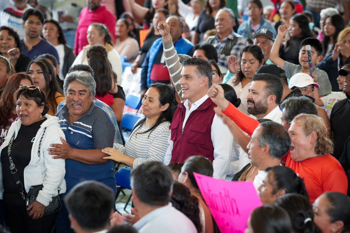 sanchezgarciatx's tweet photo. Más de mil personas nos reunimos hoy en el municipio de Ixtacuixtla para seguir respaldando a nuestra presidenta, la doctora @Claudiashein. Con organización territorial y unidad, damos continuidad a la transformación en Tlaxcala, fortaleciendo un movimiento que sigue creciendo de la mano del pueblo.