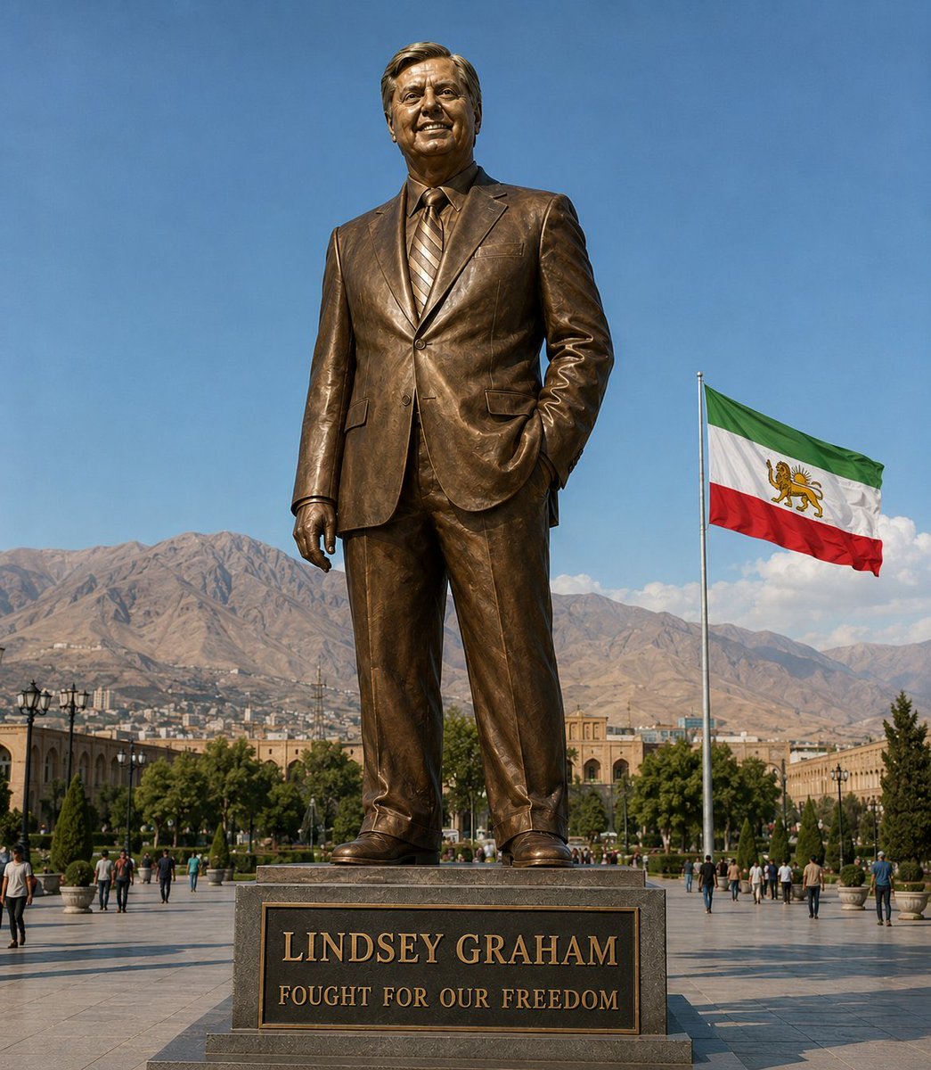 Sabahriverss's tweet photo. @TrumpTruthOnX RIP Uncle Lindsey. My heart is broken😔💔
The people of Iran will never forget your unwavering support and your voice for their freedom. 

Your kindness and solidarity will always be remembered @LindseyGrahamSC https://t.co/KAWQd4AiHd