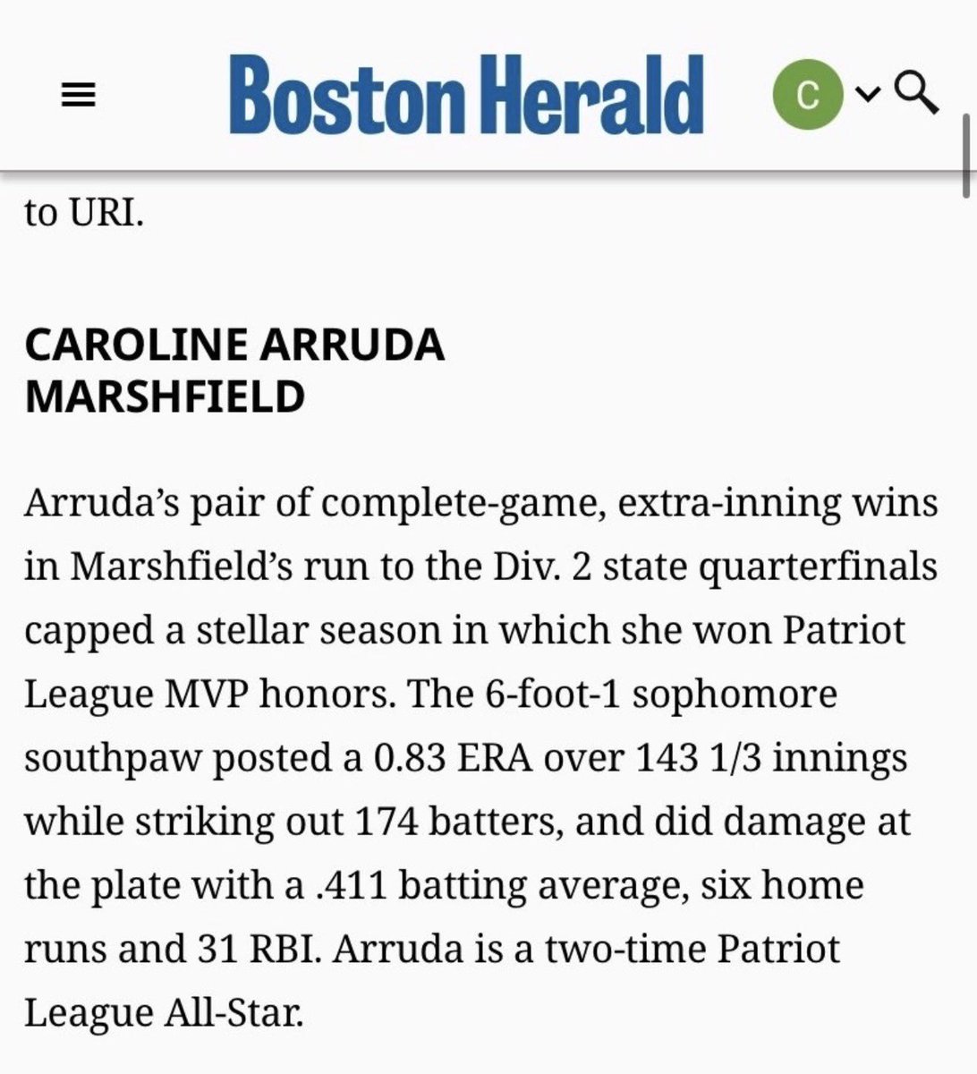 Caroline Arruda 2028 tweet media