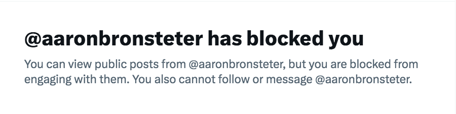 itsfloydjackson's tweet photo. God forbid I speak my mind. Enjoy your echo chamber @aaronbronsteter @Sportsnet https://t.co/qNSjMgHb6O