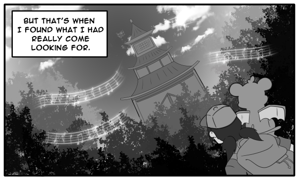 DemiMonComics's tweet photo. Instead of a ghost tower, I wanted my version of Lavender Town to have a shrine in the woods that lures children in with its spooky song.

#DemiMon #Pokemon #Digimon #LavenderTown https://t.co/yAbCldXADA