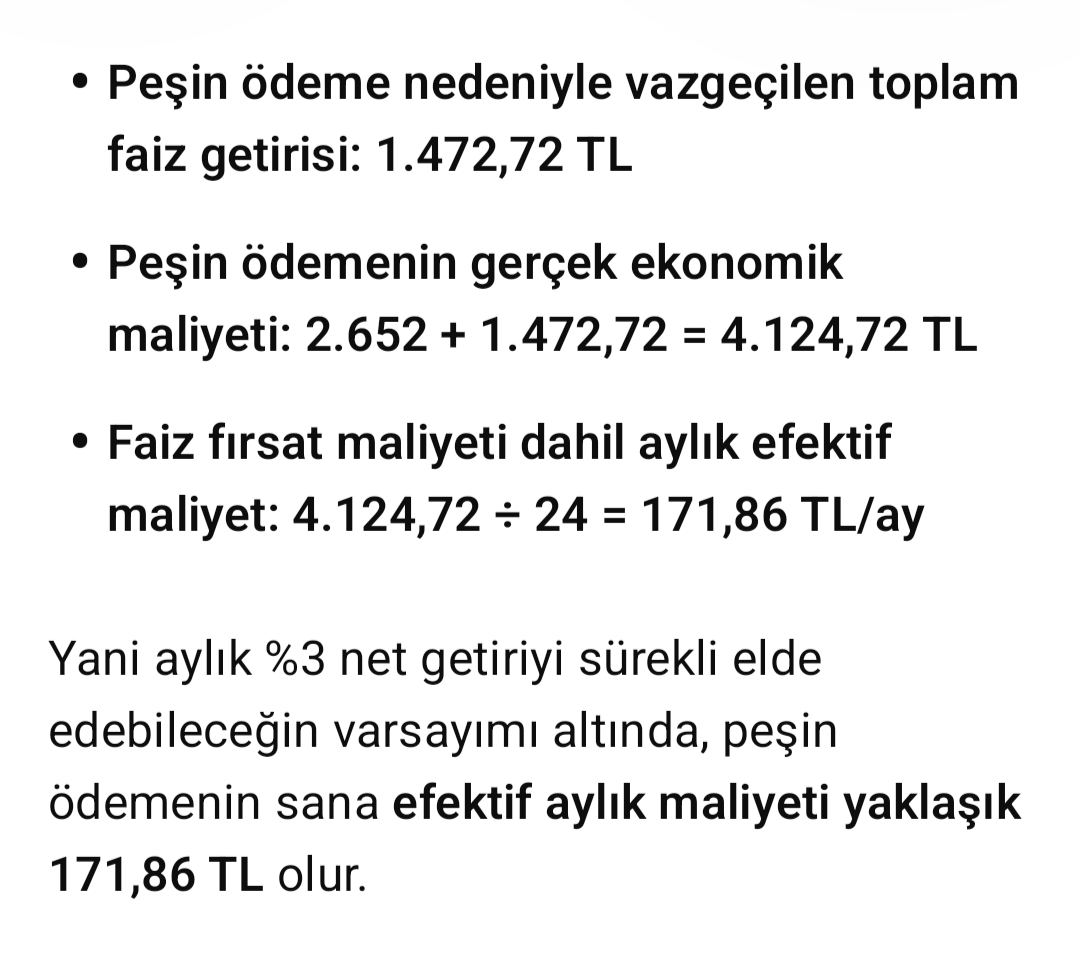 egencer's tweet photo. @BayTutumlu Aylık reel maliyet 171,86 TL oluyor 110 TL değil. Üyelik gerçekten de finansal okuryazarlığımızı arttıracak galiba. https://t.co/ACH6a8qUtG