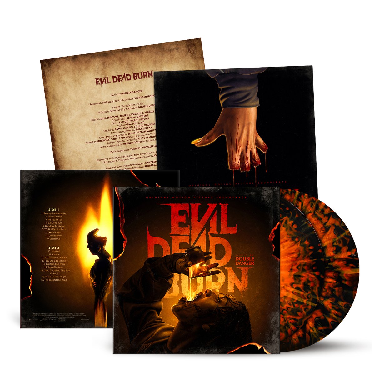 waxworkrecords's tweet photo. "Family is the root of all evil." EVIL DEAD BURN Original Motion Picture Soundtrack 2xLP by Double Danger is on sale now! https://t.co/iTVxTbTvbL https://t.co/INpQTr67hQ