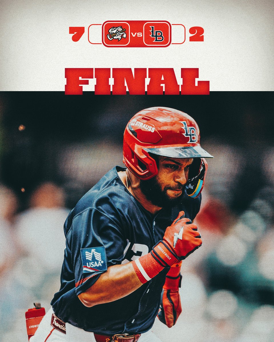 LouisvilleBats's tweet photo. Final https://t.co/E5k93kxSSA