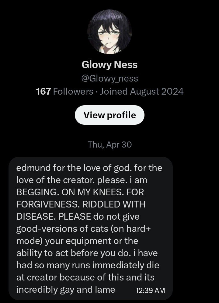 Mewgenics Takes & Confessions tweet media