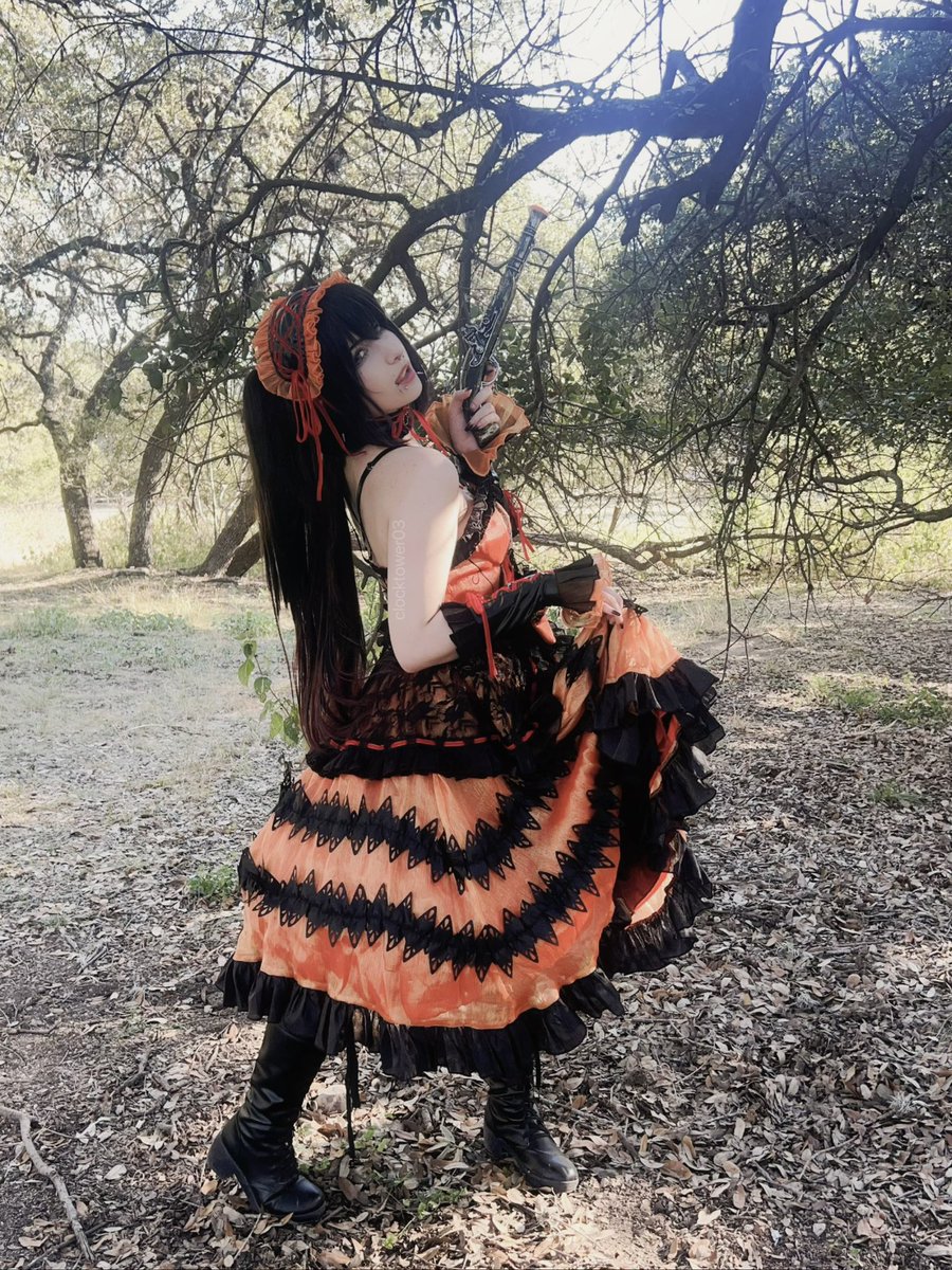 clocktower03's tweet photo. spirit form kurumi cos #DateALive https://t.co/fshxIYOZbo
