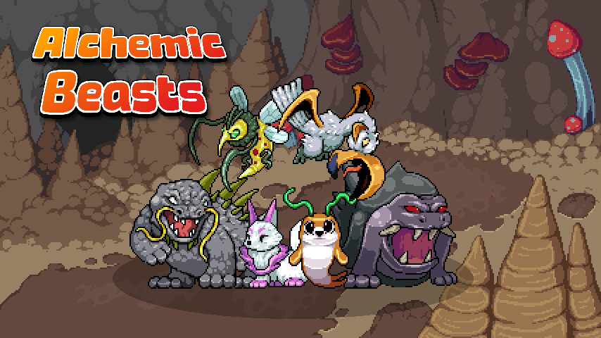 AlchemicBeasts's tweet photo. Alchemic Beasts is a family-made monster-taming game inspired by Digimon, where your beast's bond, grow, and breed!
#FamilyGame #CreatureCollector https://t.co/LUEtcYvAjW