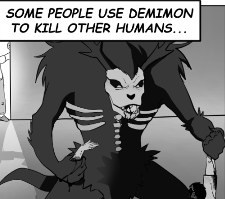 DemiMonComics's tweet photo. DemiMon Grimoire: Wendi

Type / Animal: Ice / Deer
Wendi are constantly hungry and become increasingly dangerous when fed. Some claim these DemiMon were originally humans.
Level 1: Wendi (Unpictured)
Level 2: Wendigo

#DemiMon #Pokemon #Digimon #Fakemon #Wendi https://t.co/tBgvqOgLDS