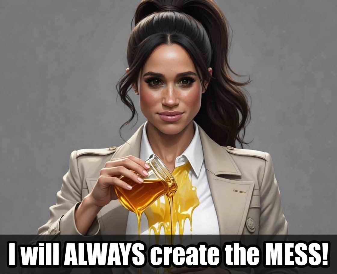 FootGigi's tweet photo. Here’s a lil Meghan humor for your day. @RealRecaps @nancytsidley @StephanieSidley #meghanmarkleistheproblem #asnever #thesoreoftheroyalfamily #meghanmarkle https://t.co/KtxNRadJuv