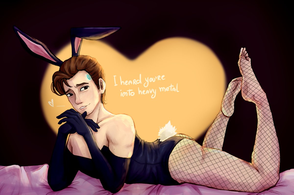 idrawnakedmen's tweet photo. got it ?? 🤣 cuz he IS heavy metal 🤣🤣
#hancon #fanart https://t.co/NFaiiYnskY