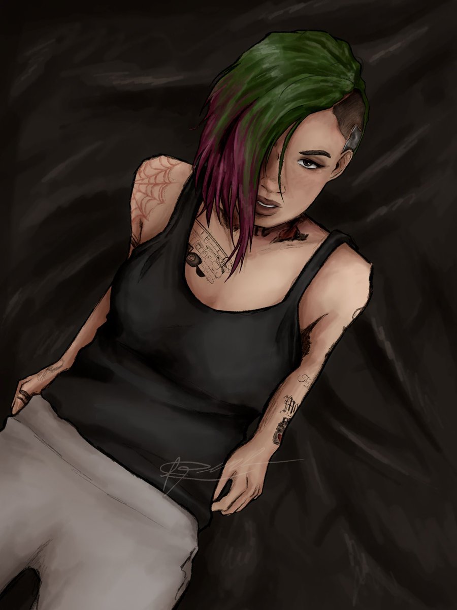 Sharkie_art's tweet photo. Judy.. oh lawd
#cyberpunk2077 https://t.co/MUx0keLhCV