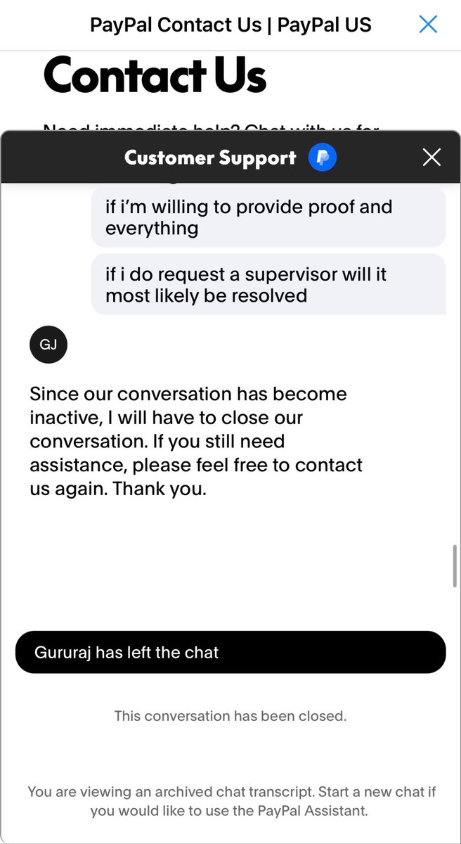 imobayda's tweet photo. Hey everyone, @PayPal  @AskPayPal - My PayPal account has been permanently restricted, and I’m willing to provide any documents or verification needed. PayPal stated that my account was restricted because it was considered a risk. I contacted 5+ team members and they all ended my conversation when we aren’t even done talking. I’d really appreciate it if someone could review my case and let me know if there’s anything I can do to resolve this issue.
#PayPalIssues #UnfairBan