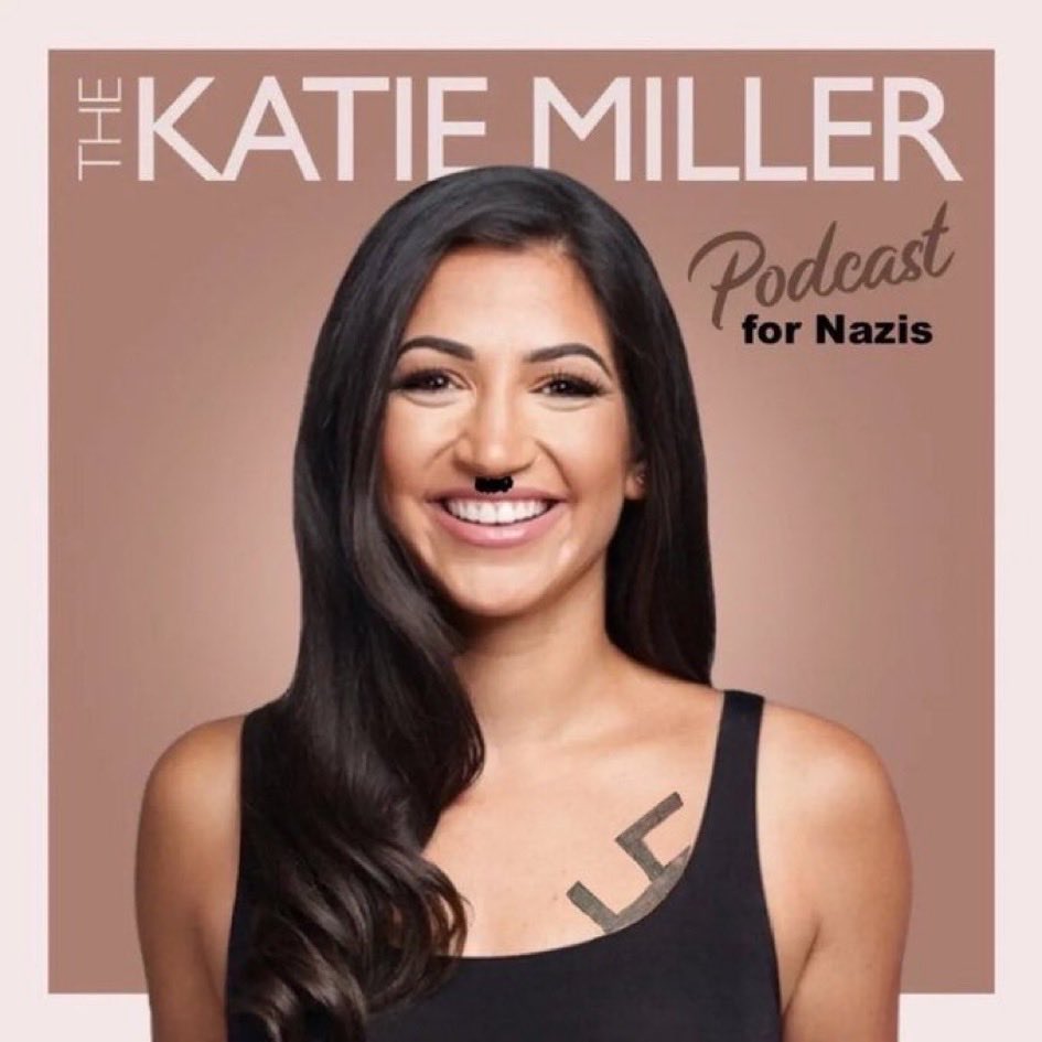 TPBlue4's tweet photo. @KatieMiller Don’t use your baby for political gain. It’s Gauche.  

You are no role model. 

May your child grow up to break the cycle of hate you and Herr Miller have cultivated. https://t.co/sFRrypQggL