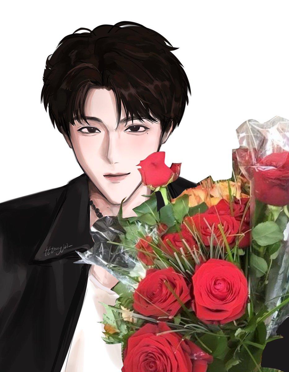 tttongjai_'s tweet photo. สรุปเธอใส่เสน่ห์ลงไปด้วยปะเนี่ย🕶️🌹 
#skywongravee #artworkskynani https://t.co/yGub0uZJk6