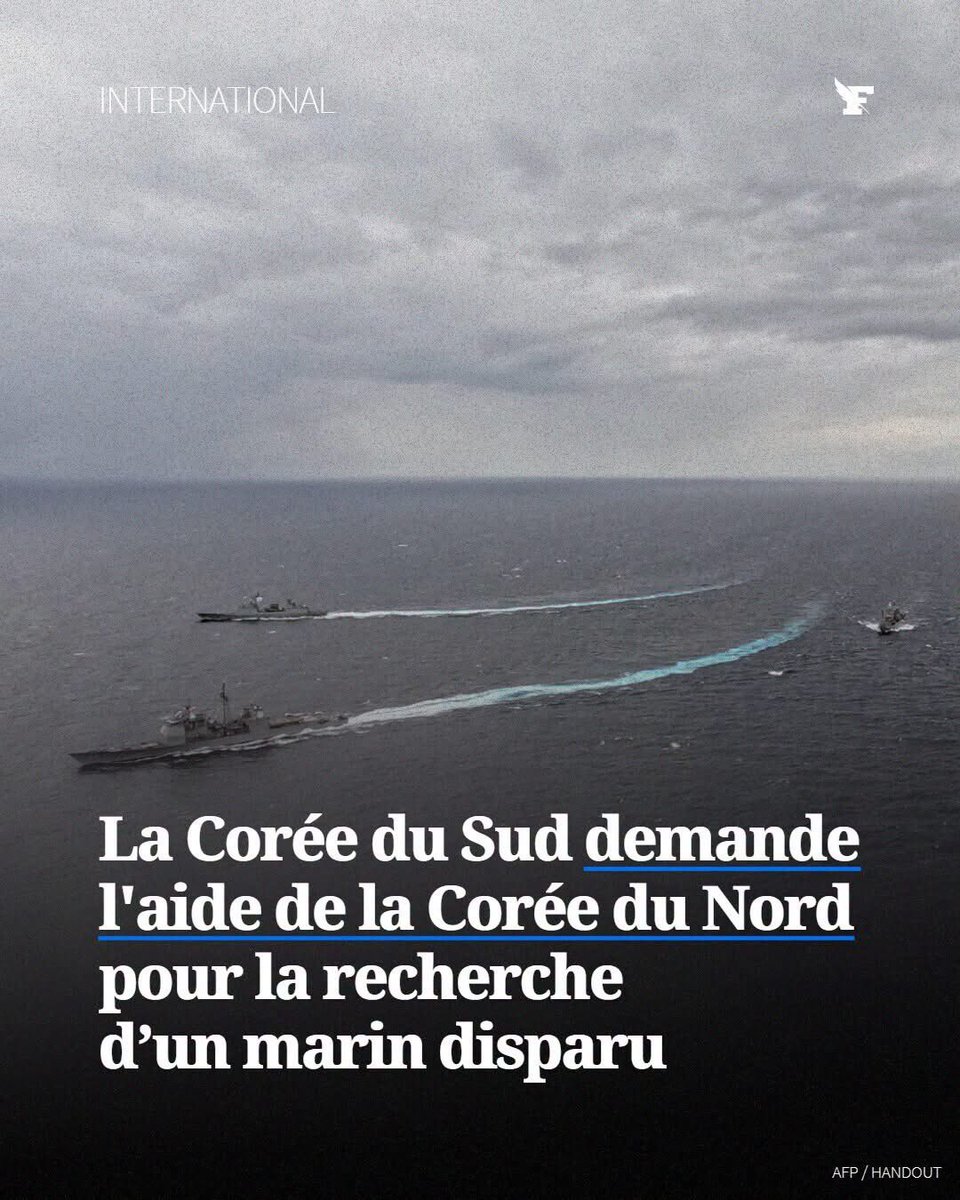 JuanAgulloRens's tweet photo. « Nous demandons à la #Corée du Nord 🇰🇵 de coopérer » : #Séoul 🇰🇷 sollicite l'aide de #Pyongyang pour la recherche d’un marin disparu 🛟
La Corée du Sud a demandé ce dimanche l’aide de la Corée du Nord pour rechercher et ramener un #marin disparu.
L’homme « aurait dérivé » au-delà de la frontière maritime de facto entre les deux pays 🚧
https://t.co/D8bejN9vDG
#news #actu #info #war #armée #guerre #militaire #defense #intelligence #renseignement #espionnage #cyber