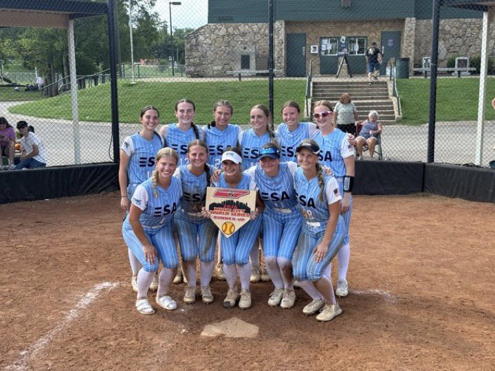KourtneyKehoss's tweet photo. Had a great time with my @ESA_Chatham team down in Tennessee! We finished 2nd in a close game and I’m so proud of the way we battled through whole tournament! Here are some of my highlight down below! 
@knightsoftball https://t.co/0XaVdlV2t1