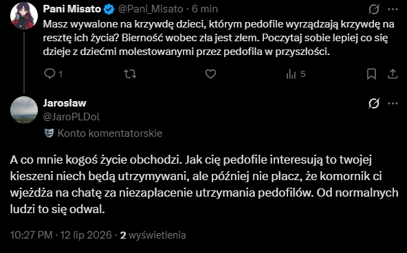 Pani_Misato's tweet photo. Nie popierasz pedofilii? To płać za utrzymanie pedofili. https://t.co/v974Dk9xcW