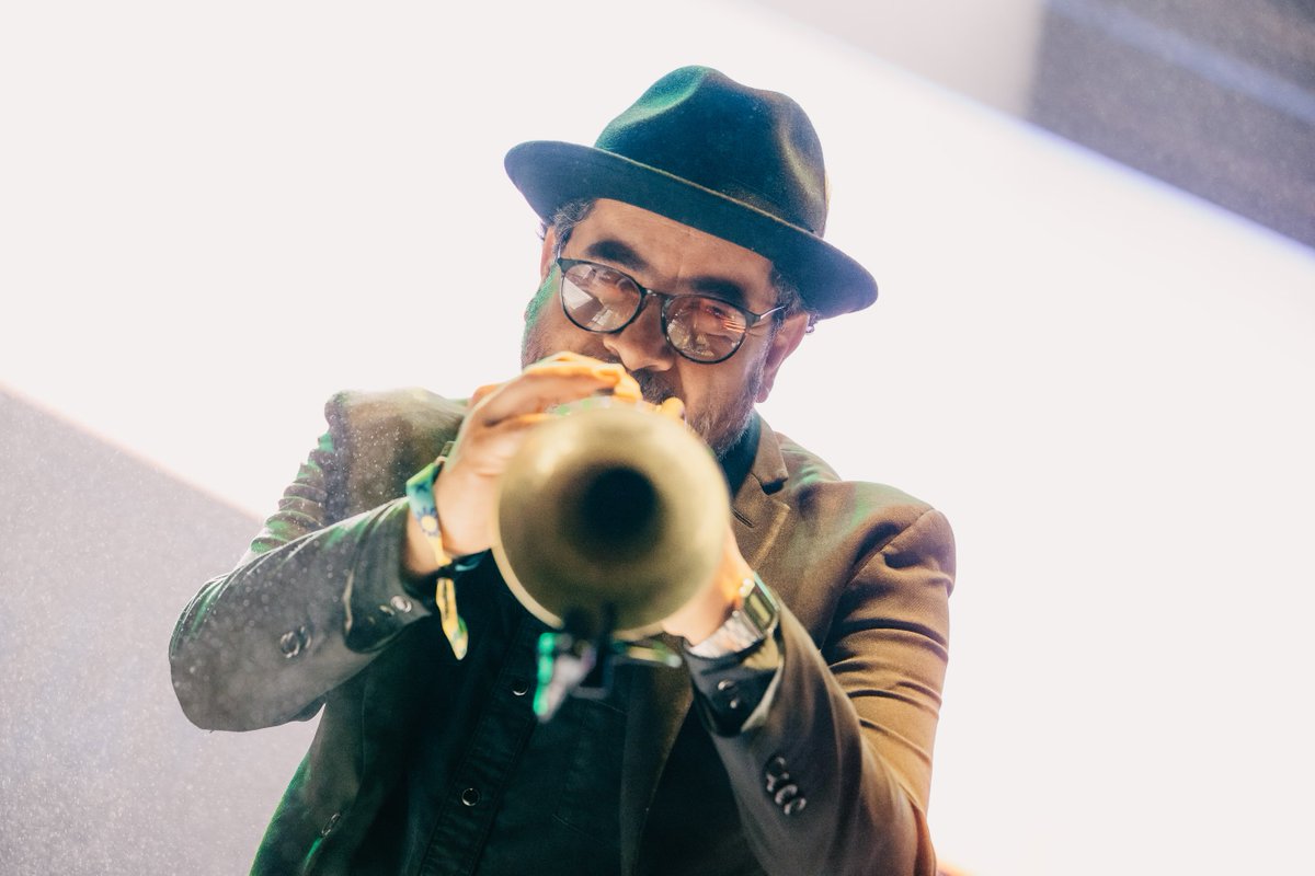 portAmerica's tweet photo. Bostich y Fussible viñeron co ritmo electrónico a #PortAmerica https://t.co/U9uQD7hd8Q