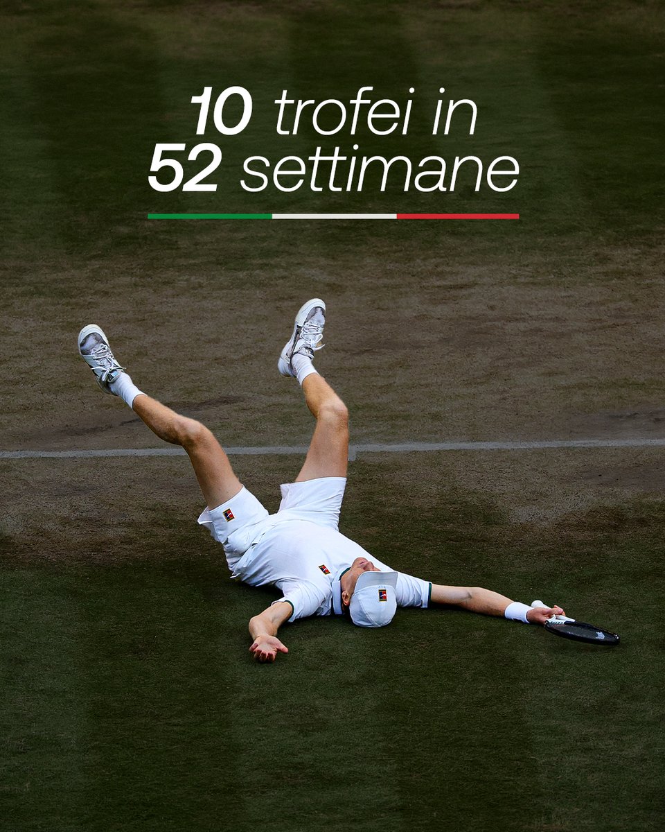 Eurosport_IT's tweet photo. Semplicemente 𝑱𝒂𝒏𝒏𝒊𝒌 𝑺𝒊𝒏𝒏𝒆𝒓 🦊🧡

#Tennis #Wimbledon #Sinner https://t.co/vVMC9fWPdz