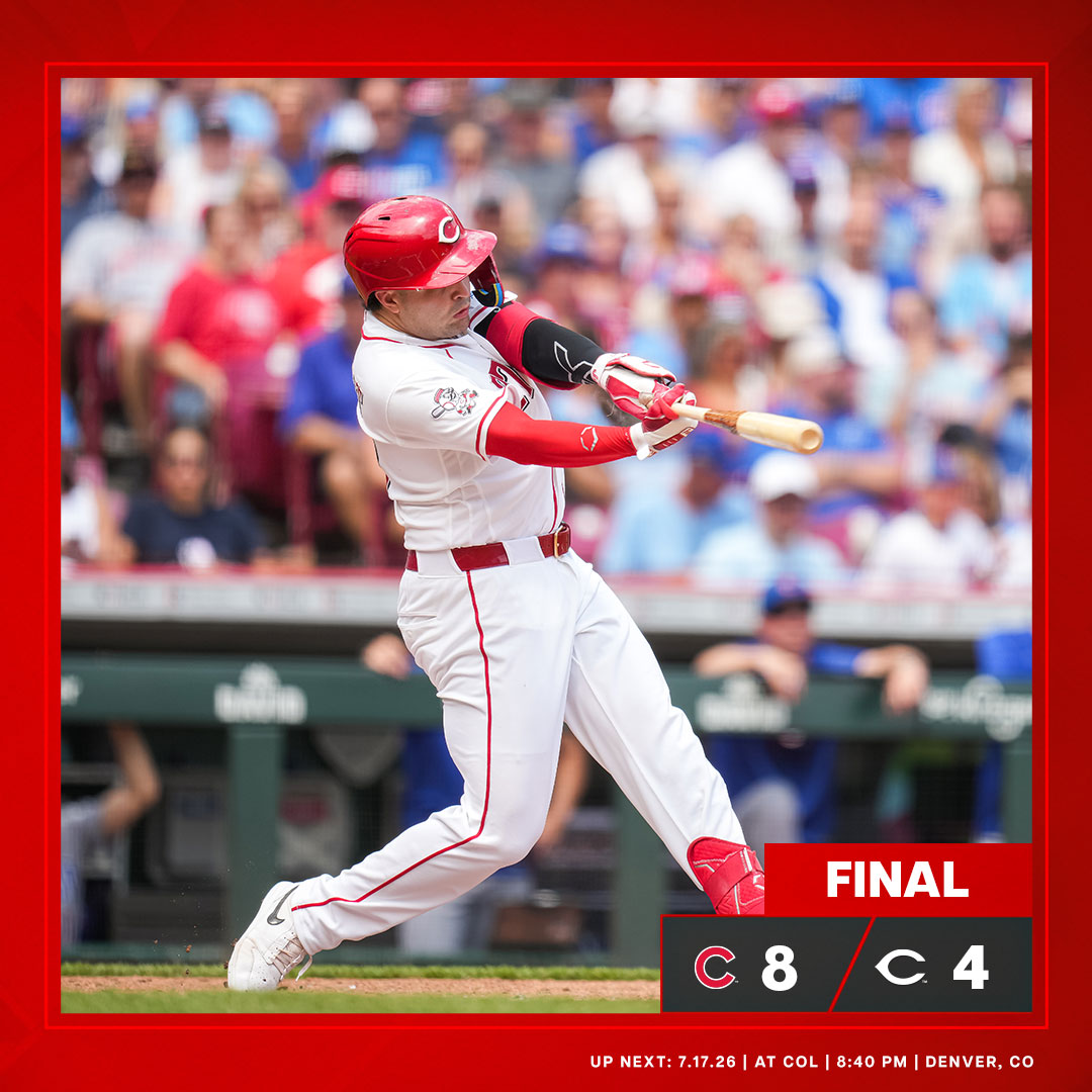 Reds's tweet photo. Final: https://t.co/UotZoBgGUY