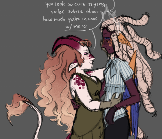 butchdrawer's tweet photo. hi ... #serilith #hazbinredesign https://t.co/o6yjHujRXb