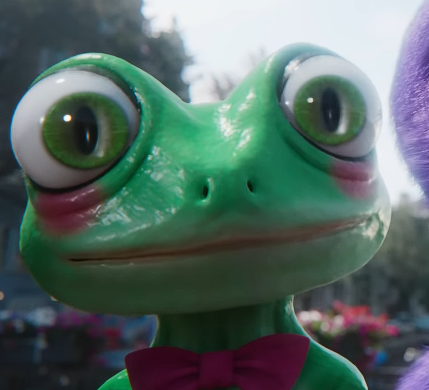 snowerholidays's tweet photo. @coffindwellers why does ribbit resemble this more than her actuall design https://t.co/FRGXzy4gdT