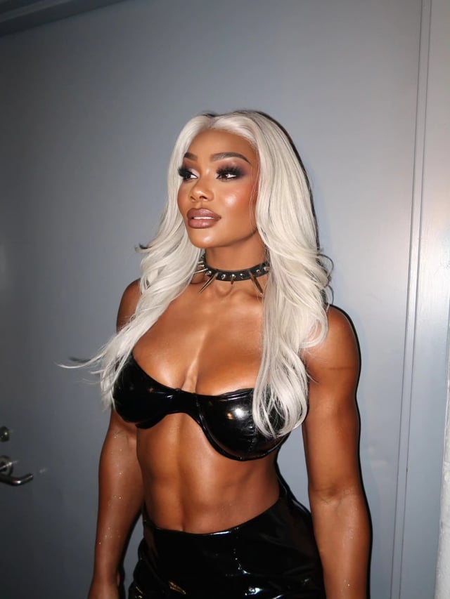 Cargilconnect's tweet photo. Success looks so good on me 👌🔥💪
#jadecargill #WrestlingTwitter #FYP https://t.co/P2XyL2Jojp