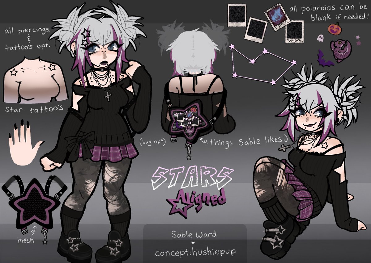 hushiepup's tweet photo. my submission for the #deadbydaylight cosmetic contest of sable!! ^^

(this is my 6th year submitting different designs!)

#dbd #dbdcosmeticcontest #dbdfanart #sableward https://t.co/UsZ1XITWgZ
