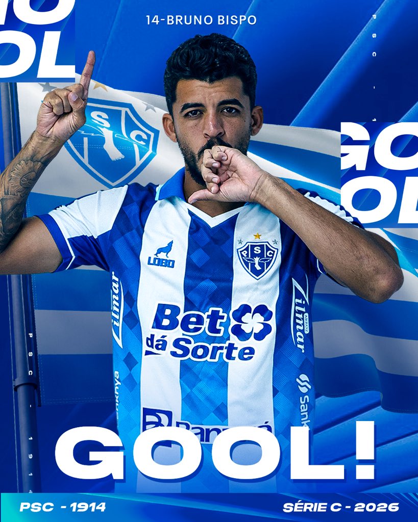 Paysandu's tweet photo. GOOOOOOOOOOOOOOOOOOOOOOOOOOOOOOOOOOOOOOOOOOOOOL DO PAPÃOOOOOOOOOOOOOOOO!!!!! ⚽️

BRUNO BISPO 

🏆 Série C - 14ª rodada   
⌚️ 45 min/2T
🆚 Paysandu 3x2 Guarani 
🏟️ Curuzu  

🎙️https://t.co/FCkmKguxcw

#VamosPaysandu https://t.co/qouTcYdFdn