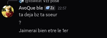 Hvk_ble's tweet photo. quand tu commence a poser des question comme ca tu sait que c la merde xddd @xsweatfv https://t.co/0qxcBkQ6nG