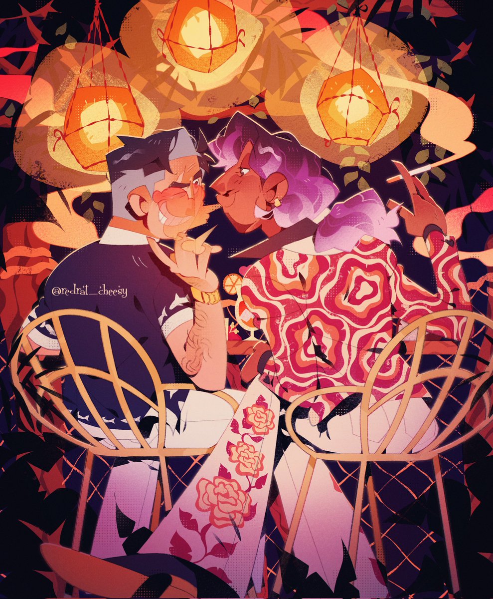 redrat_cheesy's tweet photo. Something hawaii-ish
🌺
#HazbinHotel #VoxVal #StaticMoth https://t.co/W8So7z7iXa