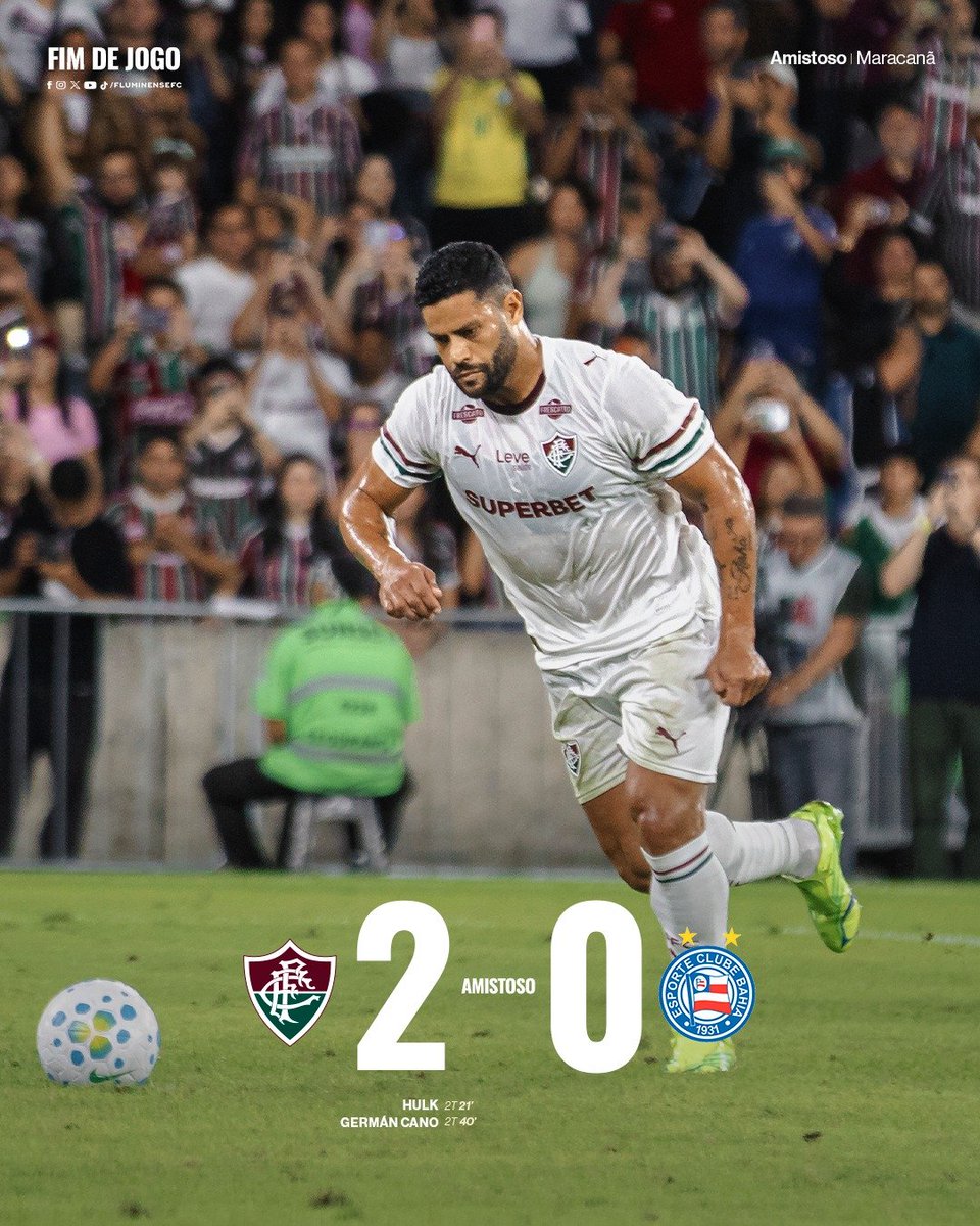 Noitedecopa's tweet photo. 🇱🇺 Bahia jogando no Maracanã desde 2019:

❌ | Fluminense 2 x 0 Bahia (2019)
❌ | Flamengo 3 x 1 Bahia (2019)
❌ | Fluminense 1 x 0 Bahia (2020)
❌ | Flamengo 4 x 3 Bahia (2020)
❌ | Fluminense 2 x 0 Bahia (2021)
❌ | Flamengo 3 x 0 Bahia (2021)
❌ | Fluminense 2 x 1 Bahia (2023)
❌ | Flamengo 1 x 0 Bahia (2023)
❌ | Flamengo 2 x 1 Bahia (2024)
❌ | Fluminense 1 x 0 Bahia (2024)
❌ | Flamengo 1 x 0 Bahia (2024)
❌ | Flamengo 1 x 0 Bahia (2025)
❌ | Fluminense 2 x 0 Bahia (2025)
❌ | Fluminense 2 x 0 Bahia (2025)
❌ | Flamengo 2 x 0 Bahia (2026)
❌ | Fluminense 2 x 0 Bahia (2026) 🆕

⚔️ 16 jogos
❌ 16 derrotas (!!!!!)
⚽ 6 gols marcados
🥅 31 gols sofridos

📊 Noite de Copa