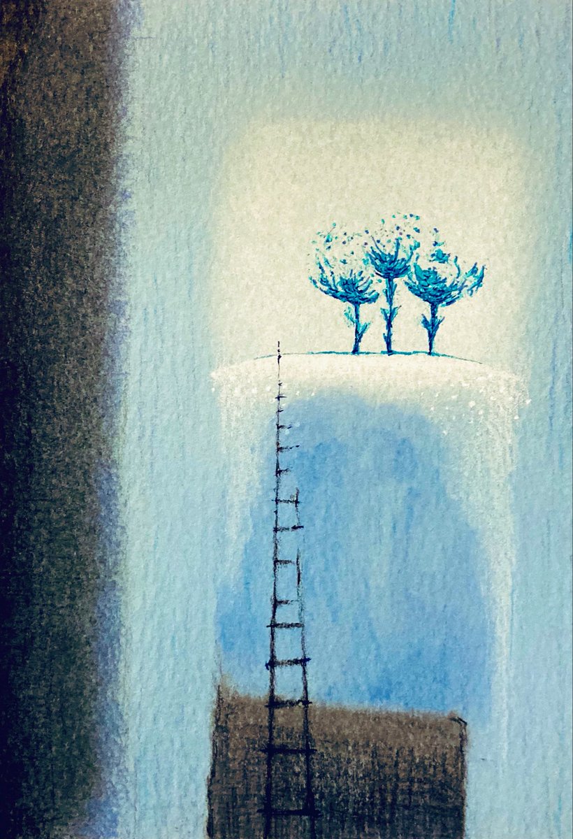 花咲く場所』 〜A place where flowers bloom〜 #風景画 #絵画 #art