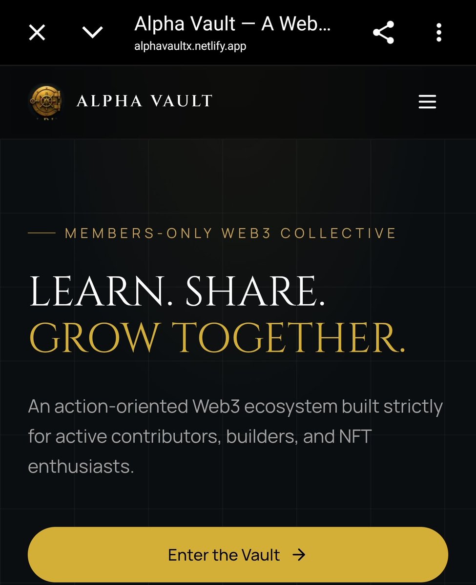 Alpha Vault tweet media