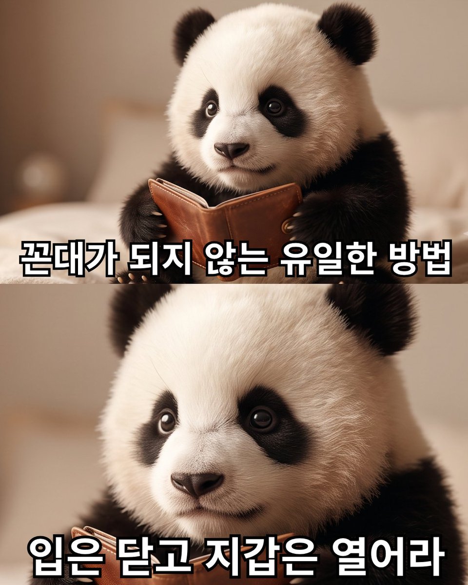 jin15727014's tweet photo. 꼰대가 되지 않는 유일한 방법  
입은 닫고 지갑은 열어라 https://t.co/Ry9MZmb6ec