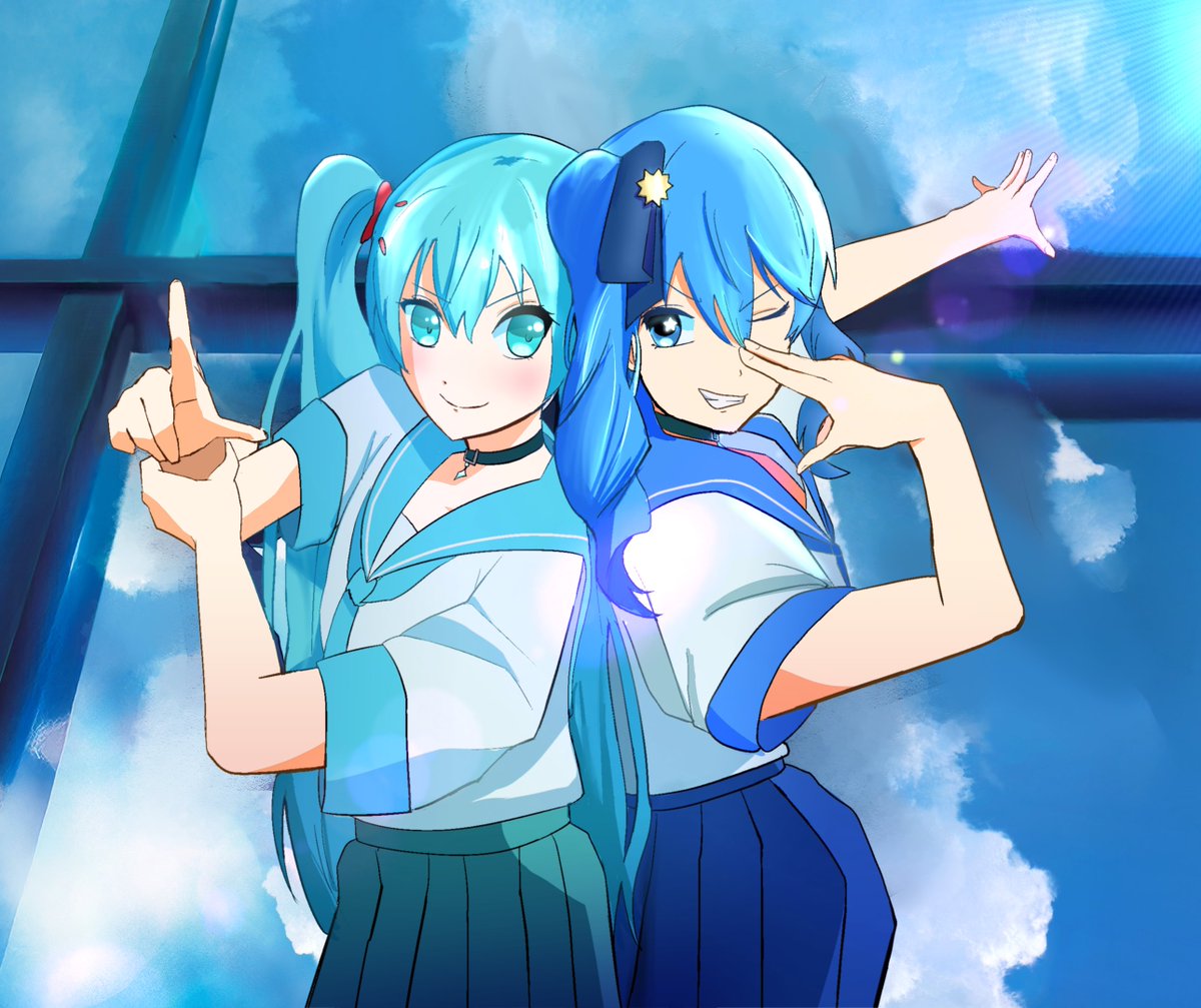 Dunderheadcomic's tweet photo. #hatsunemiku #suisei #hololive #miku https://t.co/VYibyV8vRt