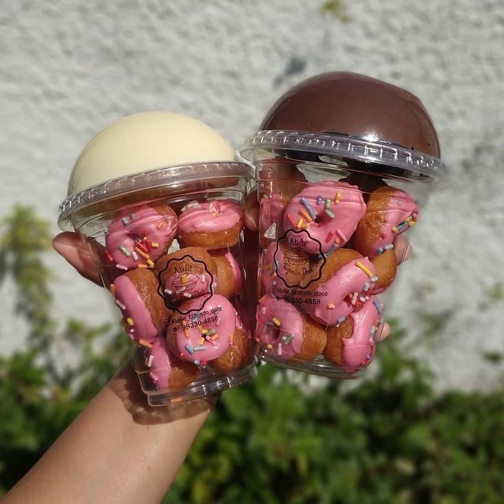 insperarise's tweet photo. mini pink donut cups 🍩 https://t.co/lwNaYrrRrX