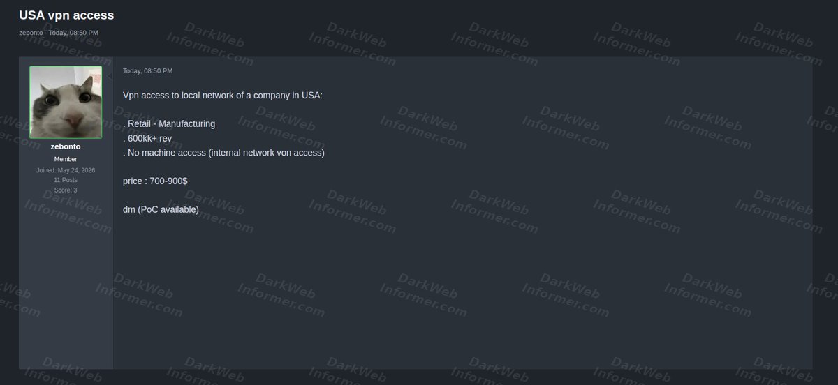 Dark Web Informer tweet media