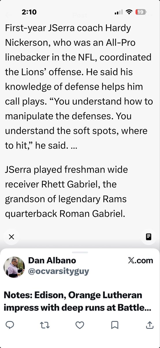 Coach Brandon Gabriel tweet media
