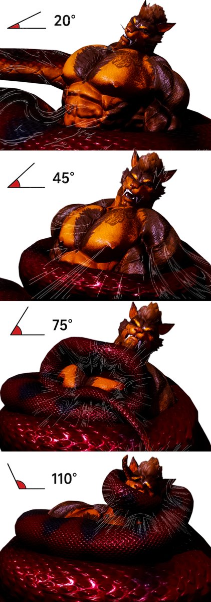 roranthelion's tweet photo. Had to coil my way into this meme 🐍 

Poor Cedric didn’t know the angles would get this tight.. ~ https://t.co/2RzGkNkZm1