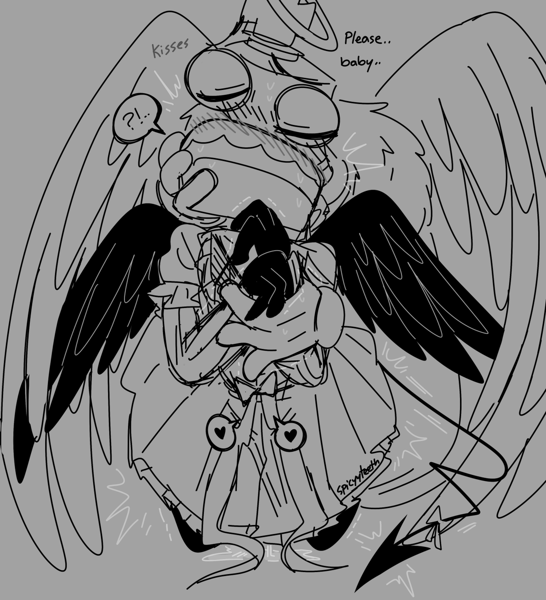 spicyyteeth's tweet photo. Devil AU Caine in that cute dress because
#royalteeth #genitalcircus #tadcnsfw https://t.co/DTnv9ke5zW
