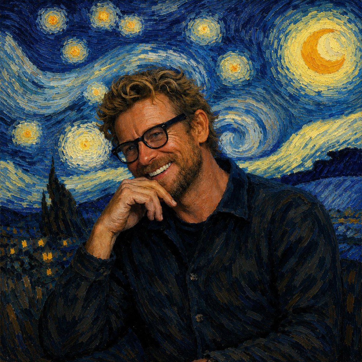 iTzPatrickJane's tweet photo. A moment in Van Gogh’s world https://t.co/syzrCavwpK