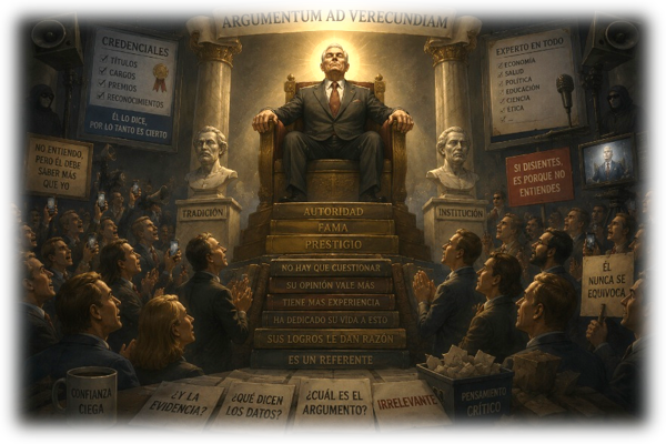 CubaOrtografia's tweet photo. Argumentum ad verecundiam

En el siglo XVII, el pensador inglés John Locke identificó y bautizó esta falacia en su Ensayo sobre el entendimiento humano. El término proviene del latín y alude a un recurso que apela al «respeto» o la «vergüenza» para imponer una idea. Sus raíces, sin embargo, se hunden mucho más atrás. Entre los pitagóricos, los discípulos respondían a cualquier duda con la frase «el maestro lo ha dicho», o magister dixit. Durante la Edad Media, la escolástica elevó esta práctica a método casi sagrado. Citar a Aristóteles o a otros grandes nombres cerraba debates enteros, porque contradecir a la autoridad equivalía casi a blasfemia en un mundo donde el conocimiento se consideraba emanado de fuentes superiores e inmutables.

El mecanismo es sencillo. En lugar de presentar evidencias, razones o datos verificables, se invoca el prestigio de una figura reconocida para que el oyente se sienta presionado a aceptar la conclusión. No se discute el argumento en sí; se exige reverencia ante quien lo pronuncia. El peso recae en el estatus del emisor, no en la solidez de lo afirmado.

Esta maniobra lógica ha encontrado terreno fértil en círculos donde el dogma sustituye al escrutinio. Los grupos que promueven visiones centralizadas del orden social suelen recurrir a ella con frecuencia. Invocan a ciertos pensadores del siglo XIX como si sus textos poseyeran carácter infalible, independientemente de cómo la realidad haya desmentido sus predicciones una y otra vez. Si alguien señala fracasos evidentes en experiencias históricas concretas, la respuesta habitual consiste en citar párrafos selectos de esos autores o en apelar a académicos contemporáneos alineados con la misma corriente, como si la mera mención de nombres ilustres bastara para acallar las discrepancias.

En contextos de política económica, por ejemplo, se repite que determinada medida redistributiva debe aplicarse porque «expertos» de organismos internacionales o figuras mediáticas la avalan, mientras se omiten los datos de naciones que, tras aplicar recetas similares, enfrentaron escasez crónica, fuga de talento y deterioro institucional. El argumento no se sostiene en balances empíricos comparativos, sino en la autoridad declarada de quien habla desde púlpitos ideológicos.

Lo mismo ocurre en los debates culturales. Se defienden narrativas sobre identidad o historia apelando a ciertos sociólogos o activistas consagrados en universidades, como si su posición académica les otorgara omnisciencia. Cualquier cuestionamiento se presenta entonces como ignorancia o mala fe, activando la «vergüenza» de no alinearse con el consenso fabricado. La falacia adquiere especial virulencia cuando las autoridades invocadas cambian según la conveniencia. Un científico citado como incuestionable en un tema se ignora por completo si sus conclusiones divergen del guion político. Lo que importa no es la coherencia ni la reproducibilidad, sino el alineamiento con el objetivo superior de concentrar poder y moldear conductas.

En esencia, esta práctica revela una desconfianza profunda hacia la razón individual y hacia la capacidad de las personas para evaluar pruebas por sí mismas. Prefiere el atajo del prestigio prestado al trabajo riguroso de confrontar ideas con hechos. Las sociedades que se dejan guiar por tales atajos acumulan errores costosos, porque ninguna autoridad humana está exenta de error y ninguna doctrina resiste indefinidamente el contraste con la complejidad del mundo real.

El recurso a la autoridad sin sustento solo prospera donde el pensamiento crítico se debilita. Su persistencia advierte sobre sistemas que, en lugar de buscar verdad, persiguen obediencia.