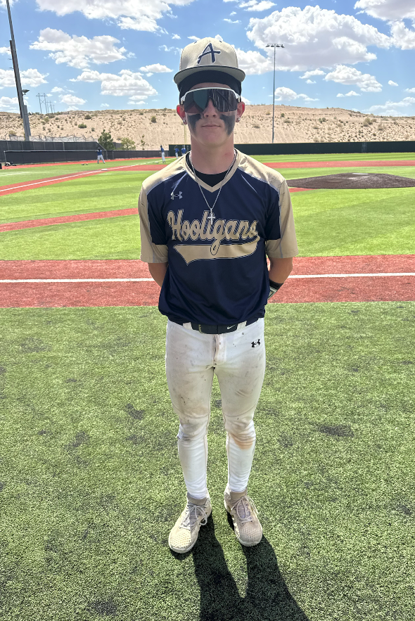 FiveToolNM's tweet photo. F: @AbqBaseballAcad 2030 Hernandez 19, ABA 2030 Fasulo 6
PoG: Gunnar DeFillippo 3-4, 2B, 2 RBI, 2R
Pitcher: Jackson Morales 1 IP, 2K https://t.co/Wal7Sda3Q5