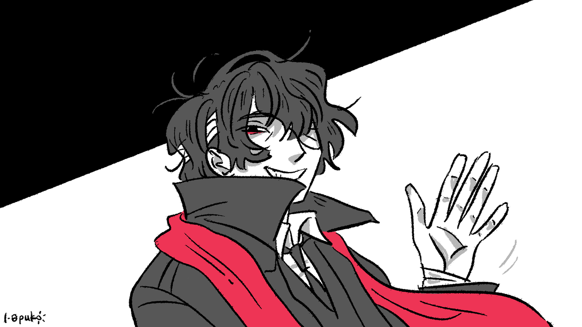 l_0puko's tweet photo. beast #dazatsu 🖤🥀

#bsd https://t.co/TbEY9NxAvx