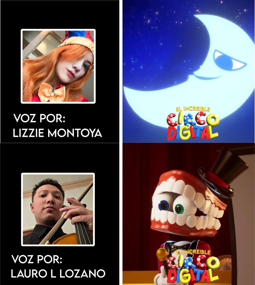 Glitch_Latino's tweet photo. The Amazing Digital Circus "Español Latino" Episodio 9. Elenco

Muy pronto anunciaremos la fecha de estreno del ultimo episodio doblado por nosotros
https://t.co/k5PhrQ0lVu

#theamazingdigitalcircus #tadc #digitalcircus #tadcpomni #tadcjax https://t.co/IiVzh3UEux