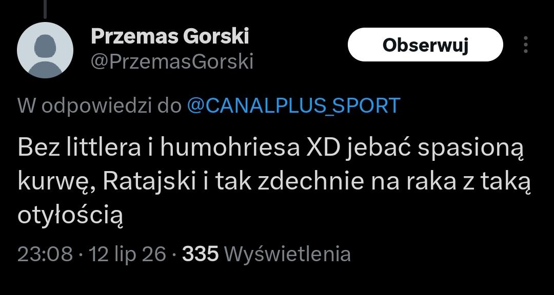 JohnLawee's tweet photo. dlatego Ratajski nie powinien zakładać twittera https://t.co/0jVe1OhVj2