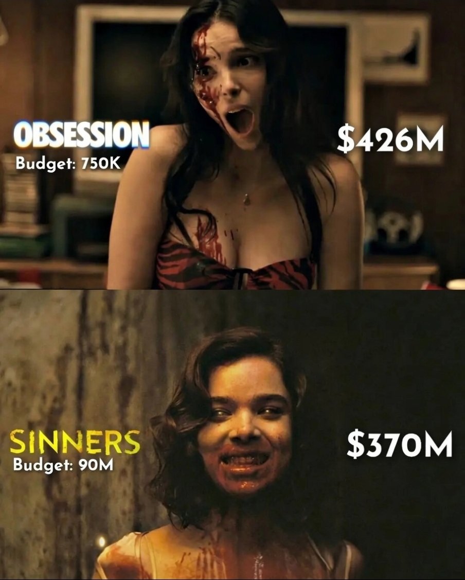 Minifilmflicks's tweet photo. 'OBSESSION' is now the highest-grossing original horror movie of this century. https://t.co/9joxI3166b